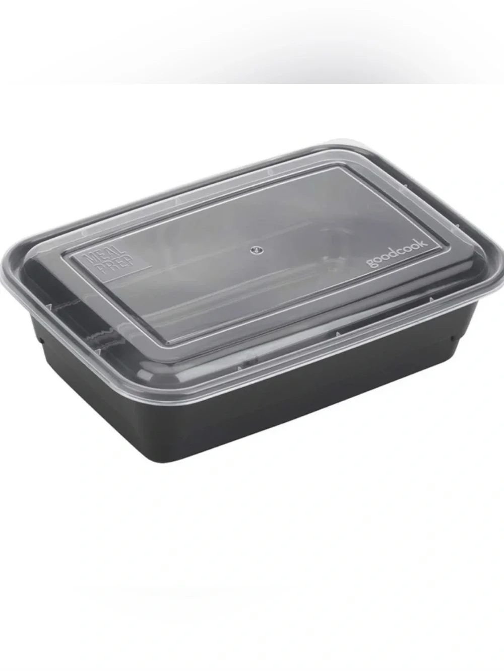 Good Cook Food Storage Black by goodcook 10 Containers Set 4 cups 32 oz GoodCook
